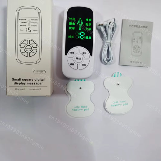 EMS Electric Muscle Therapy Stimulator 6 Modes Tens Unit Machine Meridian Physiotherapy Pulse Abdominal Prostate Body Massager